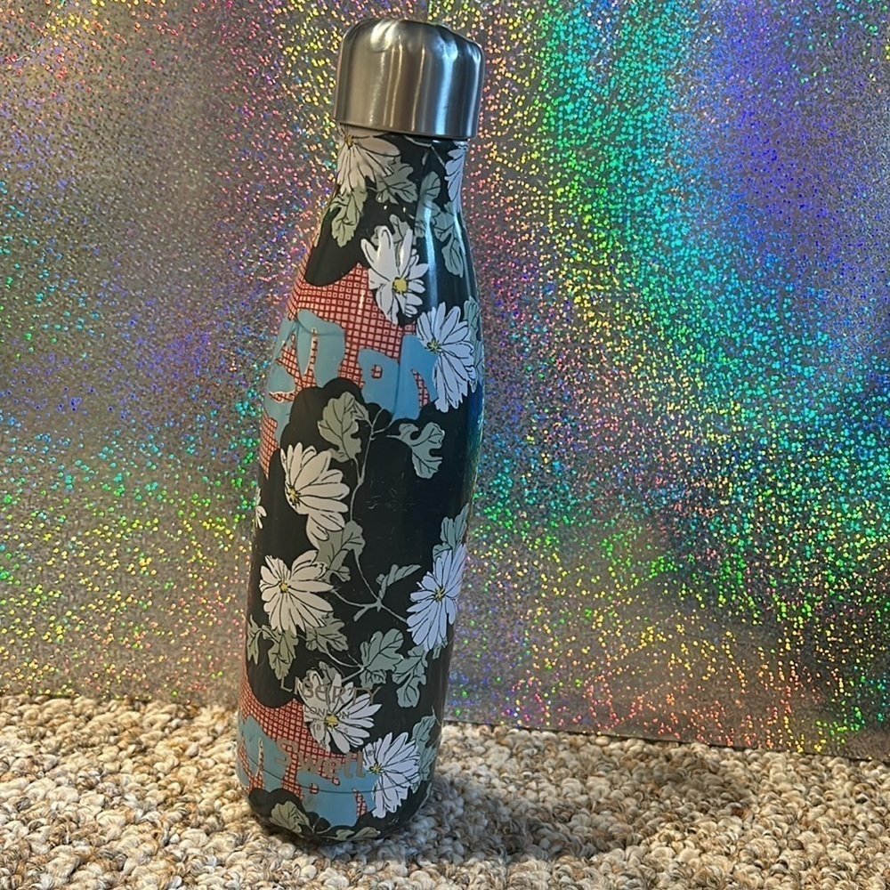 Swell Liberty London floral water bottle